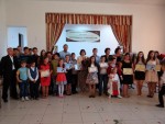 Festivitate de premiere a elevilor din parohia Corvineşti