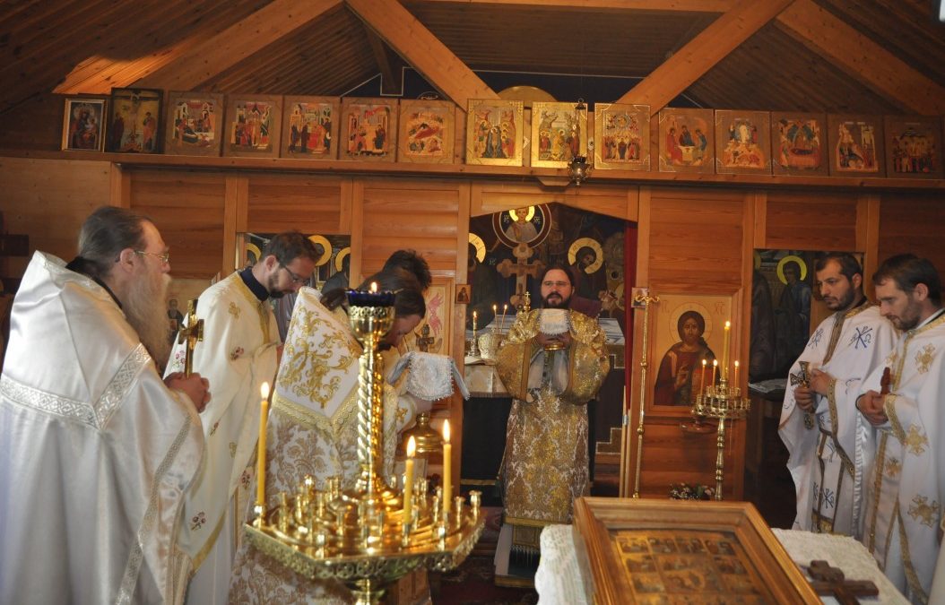Lunea Rusaliilor la Mănăstirea ortodoxă suedeză „Sfânta Treime”, din Bredared,Suedia