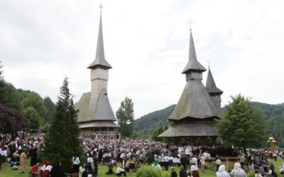 Mănăstirea Bârsana din Maramureș, loc de rugăciune pentru mii de pelerini