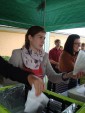 Acțiuni de donare de sânge și masă pentru săraci, în Parohia „Adormirea Maicii Domnului”