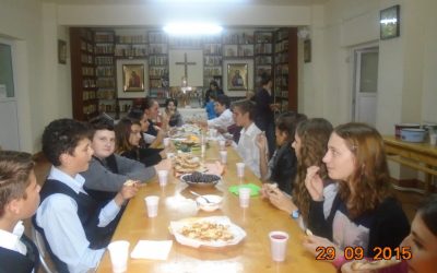 În Biserică, elevii învață de la gospodine bucătăria românească