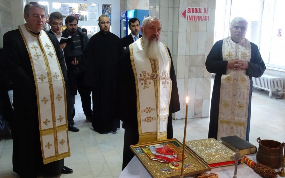 Turdenii s-au bucurat de vizita Mitropolitului Andrei, la binecuvântarea lucrărilor Spitalului Municipal