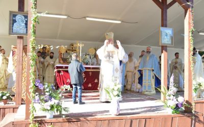 ÎPS Andrei, la Mănăstirea Florești: „Nici muncă fără rugăciune, nici rugăciune fără muncă!”