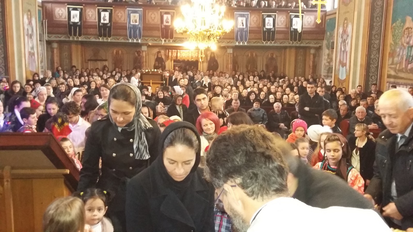 Sărbătoarea hramului în biserica ortodoxă a parohiei Sângeorz-Băi