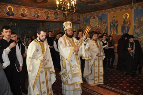 Liturghie Arhierească la Liceul Ortodox din Zalău