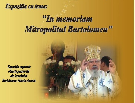 Seară duhovnicească și expoziție în memoria Mitropolitului Bartolomeu, la Bistrița