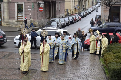Moaștele Sfântului Gheorghe din Drama, aduse la Cluj de hramul Mitropoliei