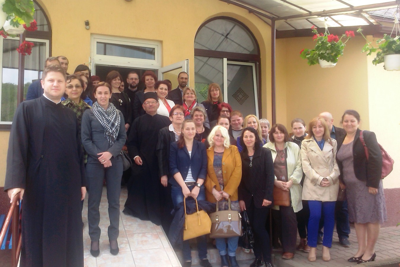 Proiectele sociale ale Bisericii în Bistrița-Năsăud, prezentate la Centrul „Sfântul Nicolae” din Mociu