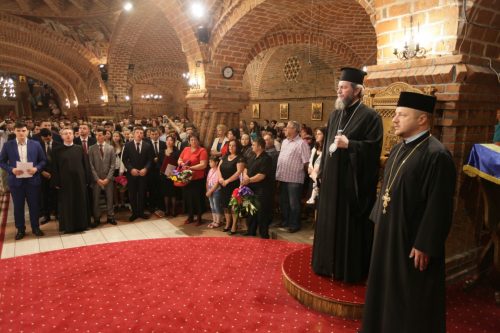 Elevii Seminarului Teologic din Baia Mare, premiați de PS Iustin Sigheteanul