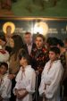 Copii botezați de Mitropolitul Clujului, la șapte ani de activitate a cantinei sociale „Protopop Aurel Munteanu” din Huedin