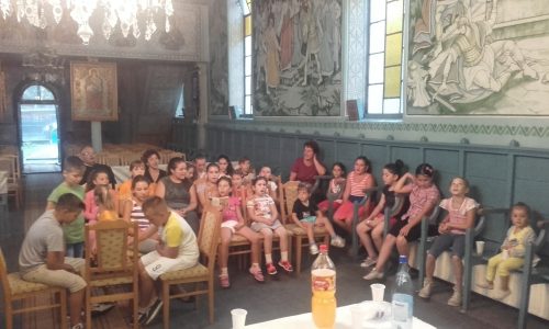 Școală de vară pentru copiii parohiei ortodoxe Mociu