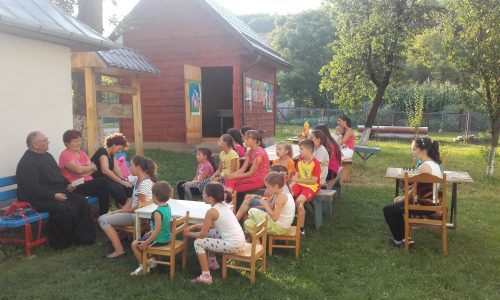 Școală de vară pentru copiii parohiei ortodoxe Mociu