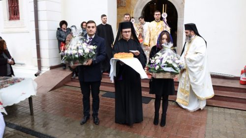 Bucurie nețărmurită la hramul Mănăstirii „Sfinții Voievozi” din Slobozia