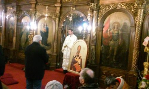 Hramul bisericii ocrotite de Sfântul Nicolae din Cluj