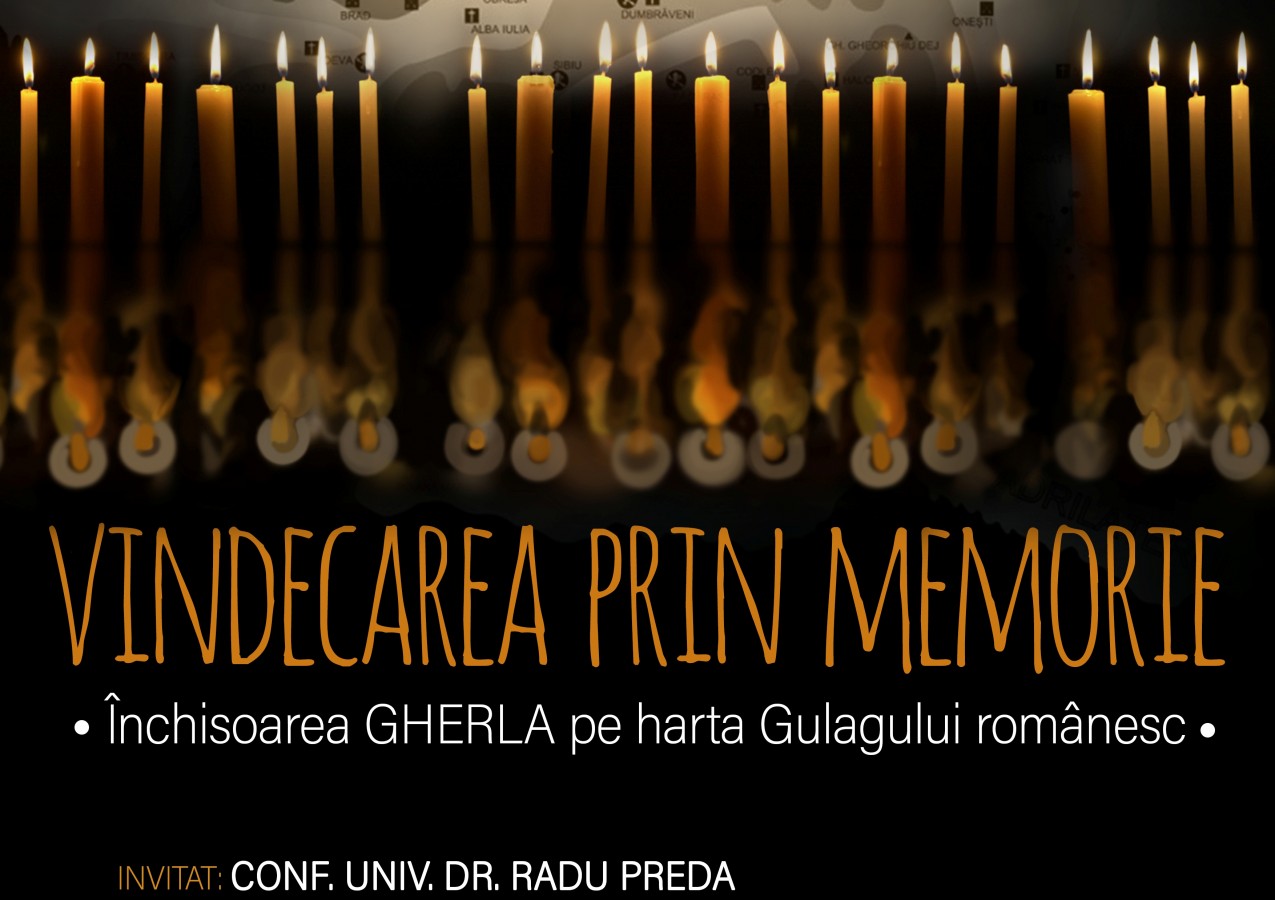 „Vindecarea prin memorie”, o incursiune în gulagul românesc ce va fi susținută la Gherla de Radu Preda