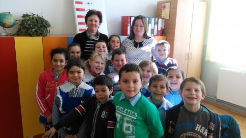 Slujbă de binecuvântare a școlii din Corvinești, în prima săptămână din Postul Mare