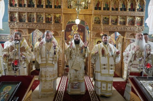 Sfinţirea bisericii ortodoxe din Apateu, Ungaria