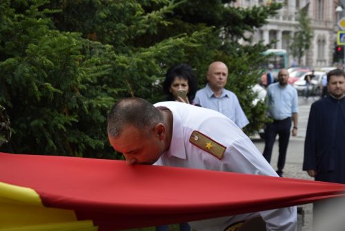 Ziua Drapelului Naţional, sărbătorită la Cluj-Napoca