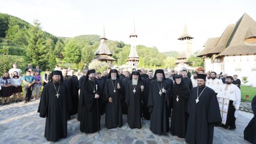 Sobor de 8 Ierarhi la hramul Mănăstirii Bârsana