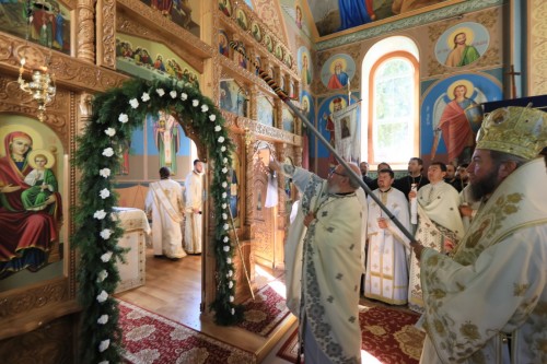 Târnosirea bisericii din Româneşti, Protopopiatul Satu Mare