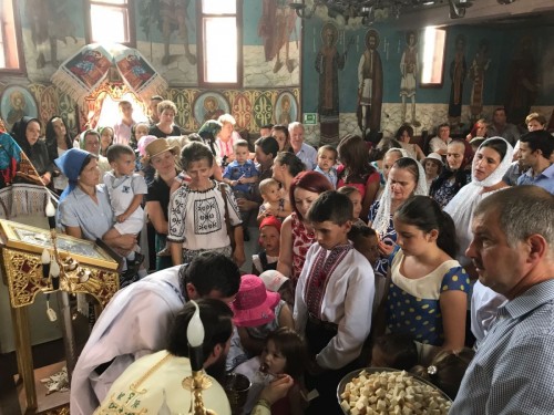 Sărbătoarea hramului în Parohia „Schimbarea la Față” din Sângeorz-Băi