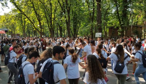 ITO 2017 - Tinerii ortodocși clujeni, pe colina bucuriei Iașilor
