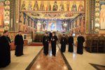 Preasfinţitul Părinte Iustin la hramul Mănăstirii „Sfinţii Voievozi” Slobozia