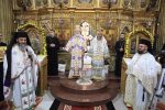 Preasfinţitul Părinte Iustin la hramul Mănăstirii „Sfinţii Voievozi” Slobozia