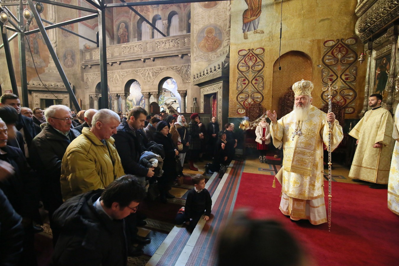 Sfântul Apostol Andrei, cinstit  la Catedrala Mitropolitană din Cluj-Napoca