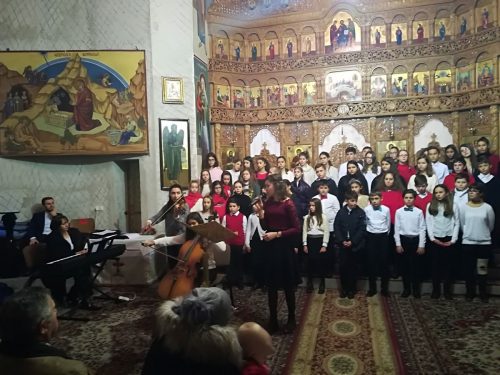 Concert de colinde la parohia „Sfântul Arhanghel Mihail” din Cluj-Napoca