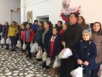Tinerii Parohiei Ortodoxe Căianu-Mic şi ai Liceului Tehnologic „ICR” , alături de copiii de la Preventoriul din Ilişua