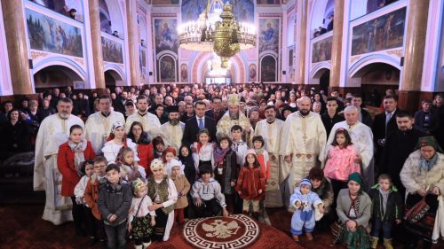 Liturghie arhierească, în Catedrala istorică din Baia Mare, în ultima zi a anului 2017