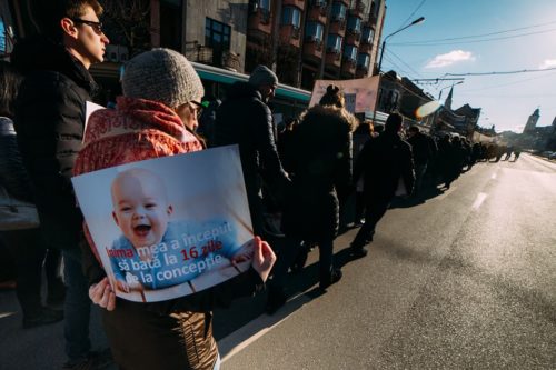 Marșul „O lume pentru viață”, la Cluj-Napoca
