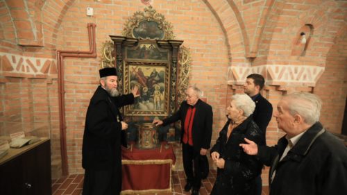 Nicolae Noica şi Mihai Şora - oaspeţi ai Catedralei Episcopale „Sfânta Treime” din Baia Mare