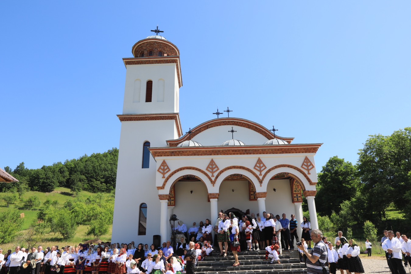 Târnosirea bisericii din Valea Muntelui, Bârsana