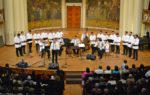 Clujenii au participat miercuri seara la un concert extraordinar de muzică folclorică și patriotică.