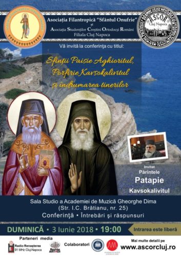 Conferința “Sfinții Paisie Aghioritul și Porfirie Kavsokalivitul și îndrumarea tinerilor”