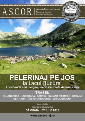 Pelerinaj pe jos A.S.C.O.R. Cluj în Munții Retezat – Lacul Bucura
