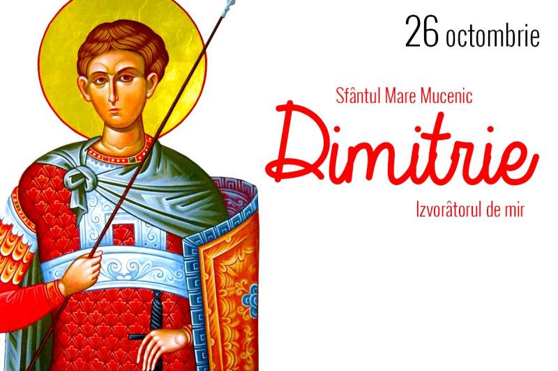 Agenda ierarhilor din Mitropolia Clujului, de sărbătoarea Sf. M. Mc. Dimitrie, Izvorâtorul de Mir și a Sf. Cuv. Dimitrie cel Nou
