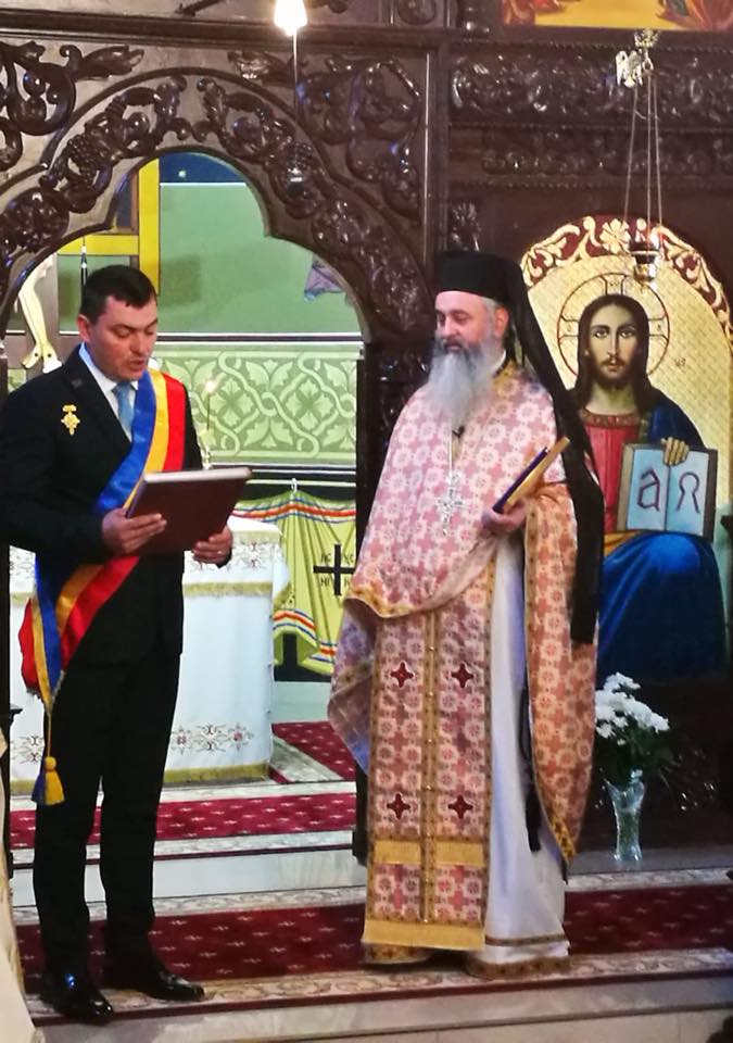 Exarhul Mănăstirilor din Arhiepiscopia Clujului, Cetățean de Onoare al comunei Mărișelu