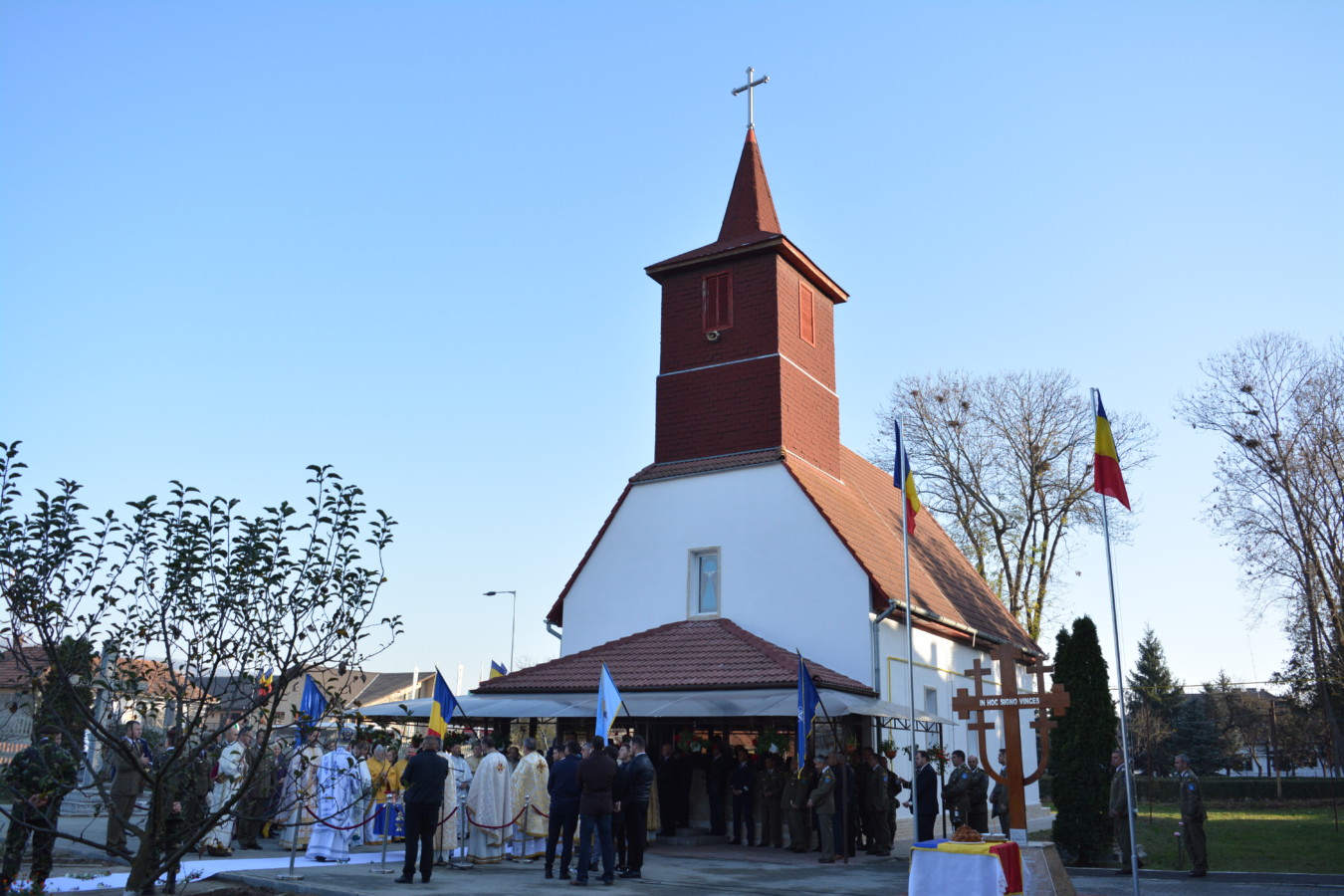 Biserica militară a Regimentului 50 Rachete din Florești, resfințită de Mitropolitul Clujului