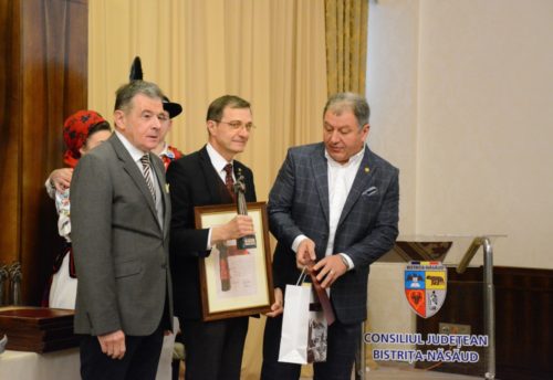 Părintele Mitropolit Andrei, cetățean de onoare al județului Bistrița-Năsăud