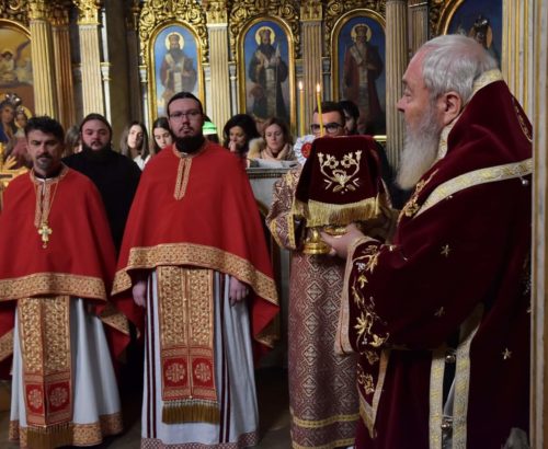 Mitropolitul Clujului, în mijlocul comunității ortodoxe sârbe din Budapesta