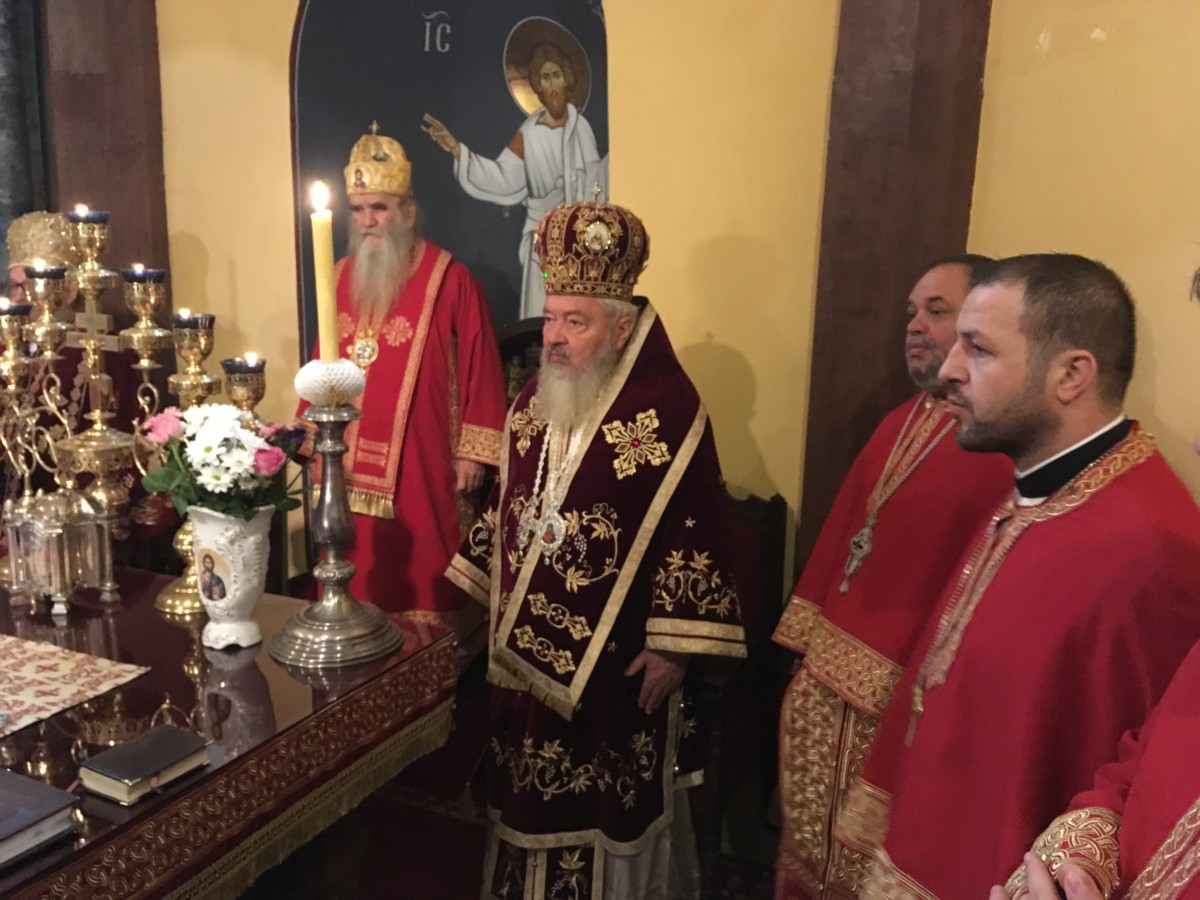 Mitropolitul Clujului, în mijlocul comunității ortodoxe sârbe din Budapesta