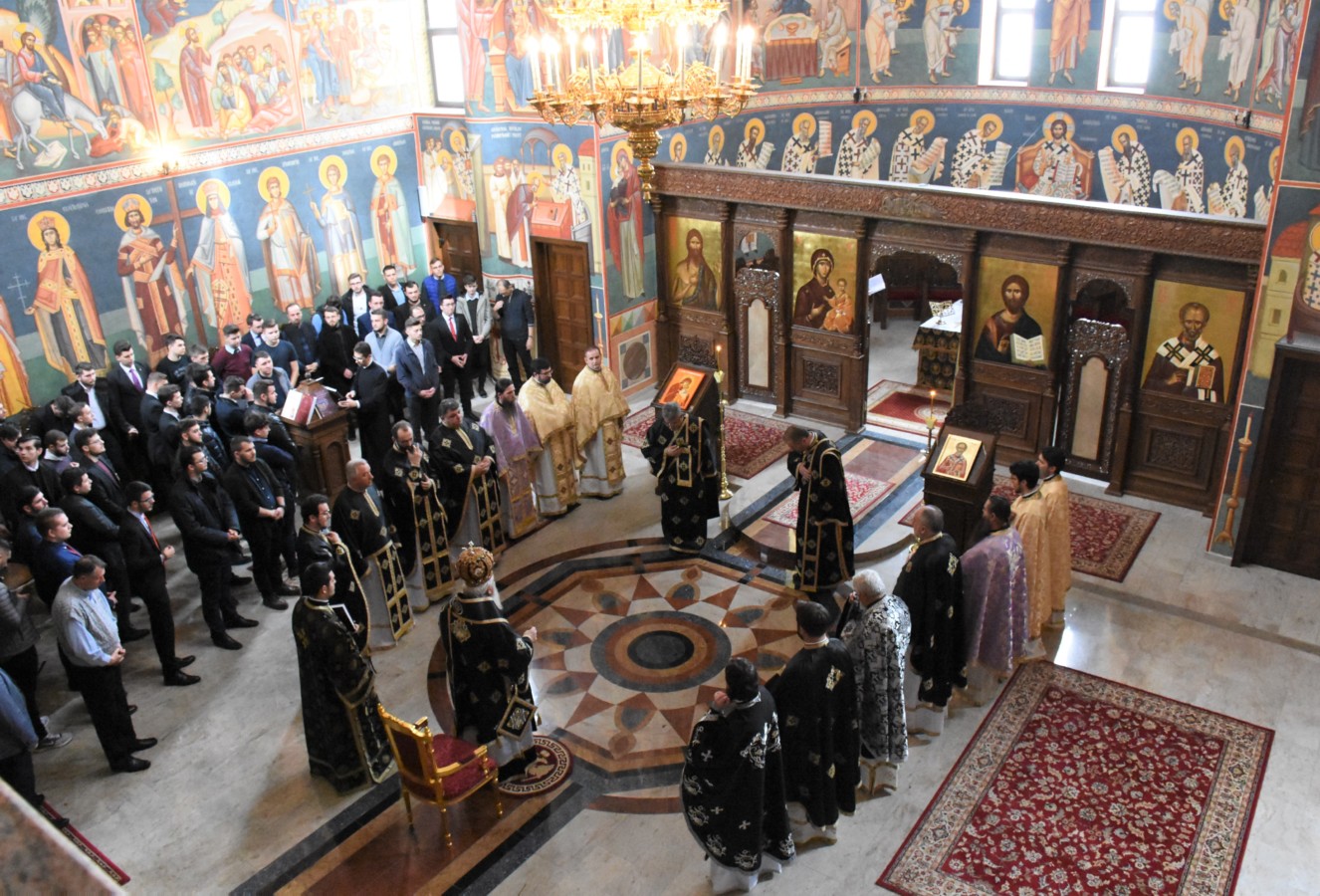 Liturghia Darurilor mai înainte sfințite, la Facultatea de Teologie Ortodoxă clujeană
