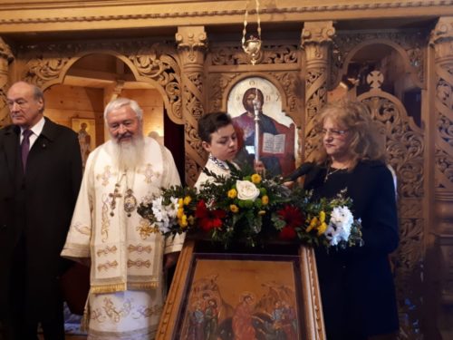 ÎPS Părinte Andrei, în mijlocul comunității ortodoxe de români din Salzburg
