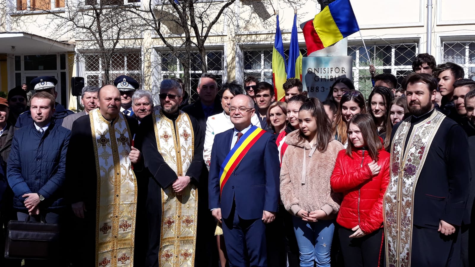 Eveniment comemorativ, la împlinirea a 101 ani de la unirea Basarabiei cu Regatul României