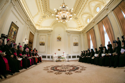 Mitropolitul Andrei, prezent la întâlnirea cu Papa Francisc