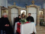 Maica Siluana Vlad în mijlocul tinerilor creștin-ortodocși din Protopopiatul Cluj II