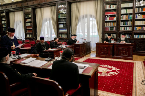 Întâlnirea Comisiei de Statut şi regulamente a Sfântului Sinod